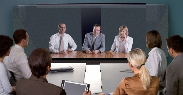 Sony Telepresence mit realer lebensechten Darstellung