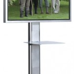 Bildschirm Standfuss Modell AVHP Farbe diamantsilber